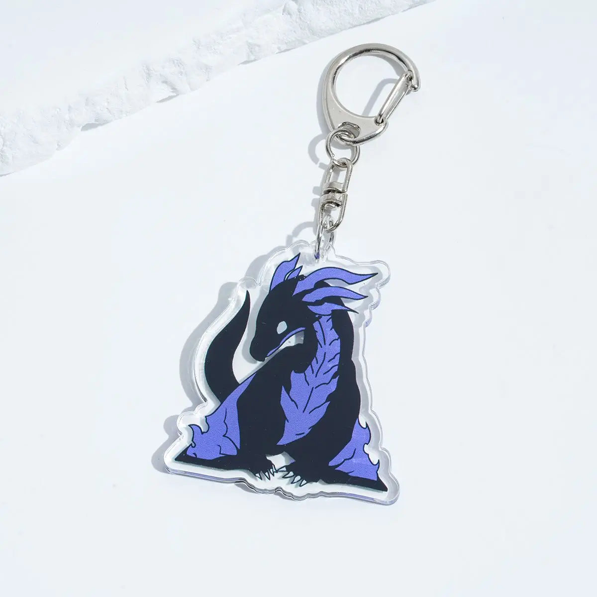 🗝️ Frost Guardian – Anime Solo Leveling Acrylic Keychain Accessories